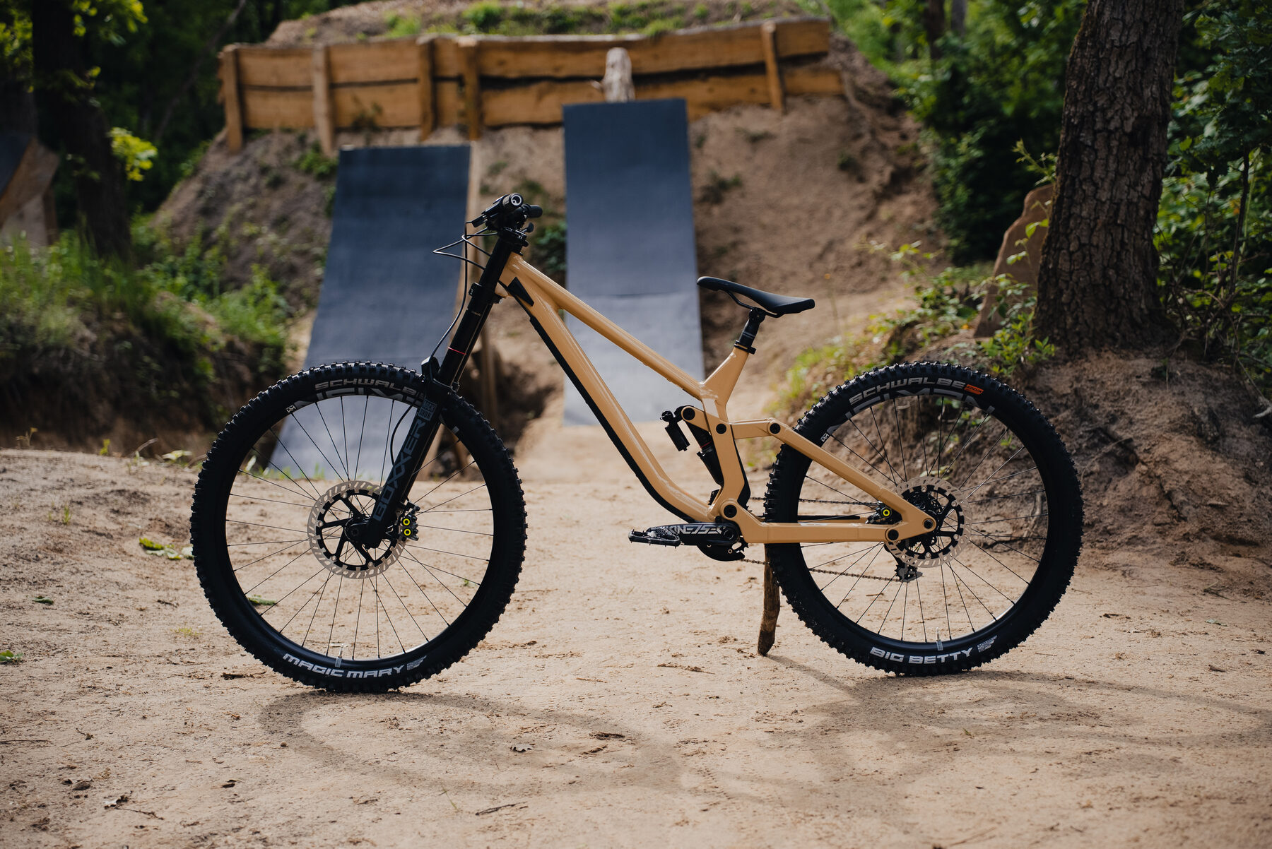 Vélo de profil